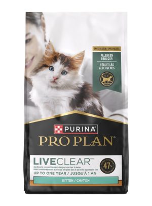 LiveClear Kitten Chicken & Rice Formula Allergen Reducing Dry Cat Food